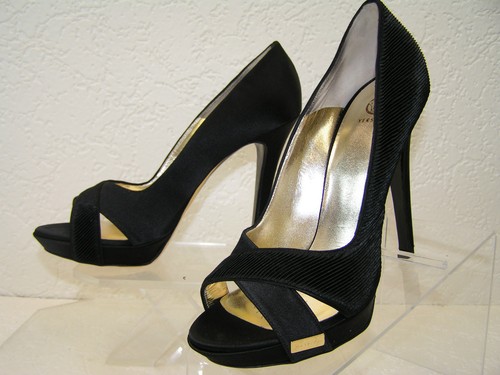 Nib versace black - black, velour