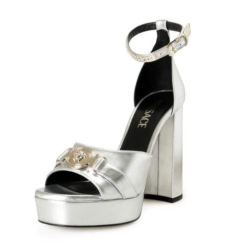 Versace women silver - silver, leather